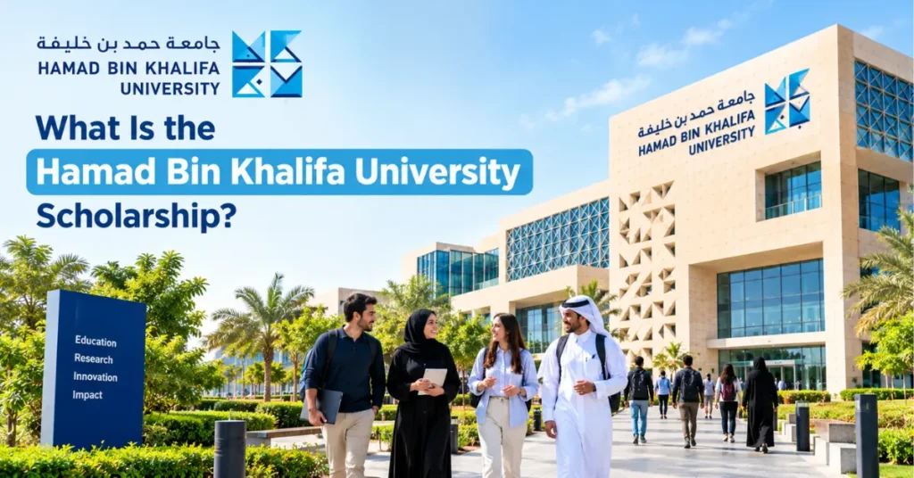 Hamad Bin Khalifa University campus in Qatar for scholarship students